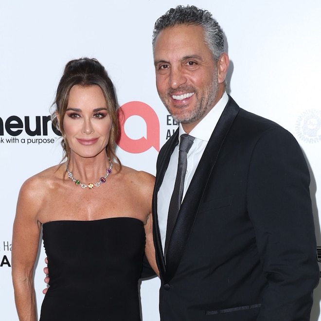 Kyle Richards, Mauricio Umansky, 2023 Oscars, Elton John Party